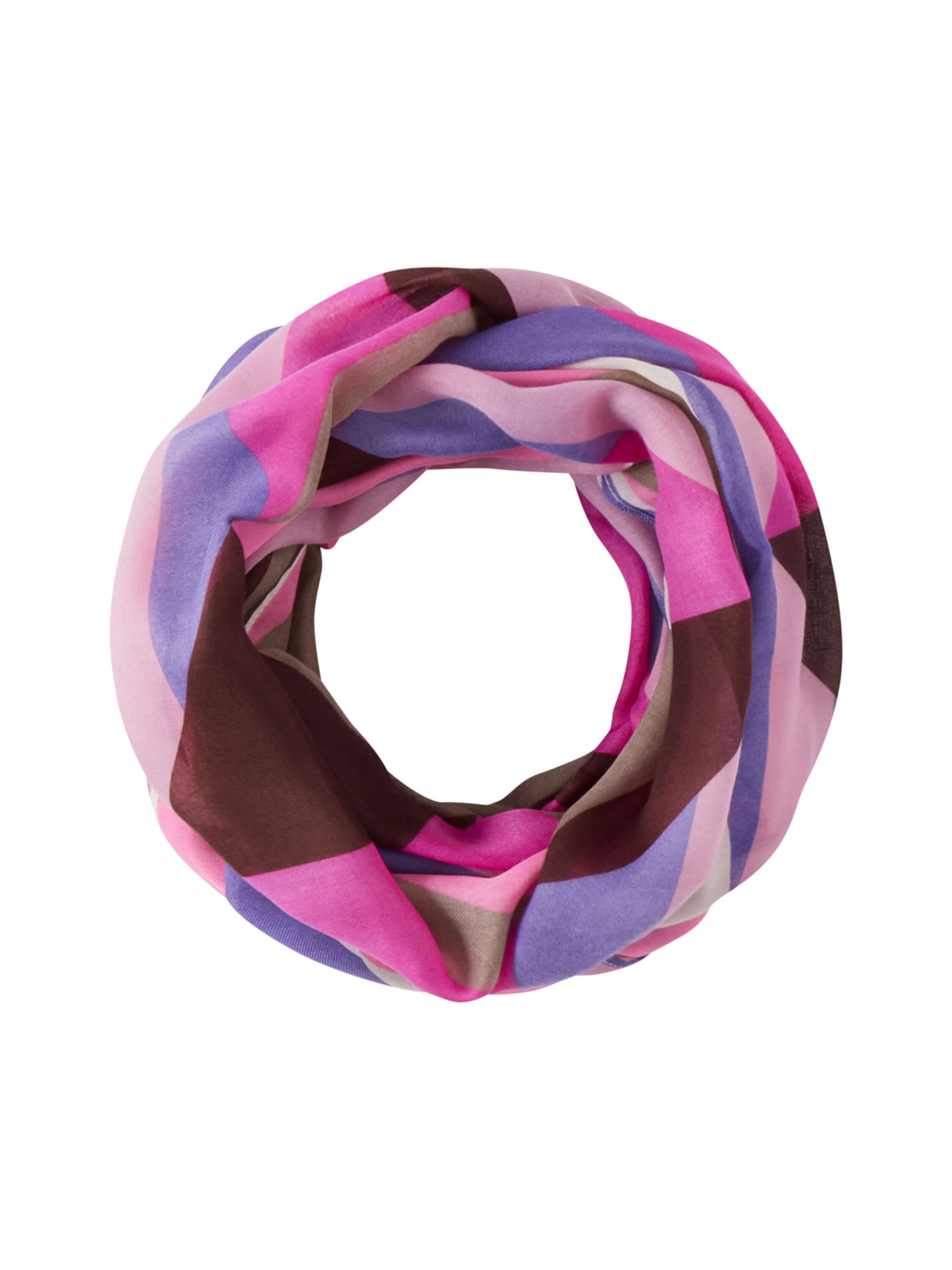 Écharpe tube CODELLO en rose : devant