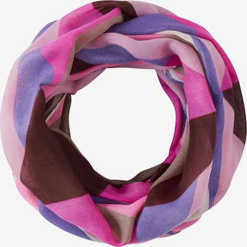 Écharpe tube CODELLO en rose : devant