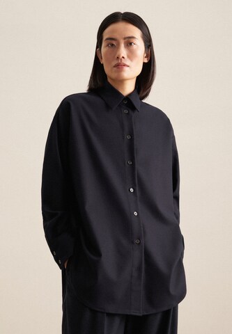 SEIDENSTICKER Bluse in Blau: Vorderseite