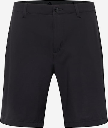 ADIDAS PERFORMANCE Workout Pants in Black: front