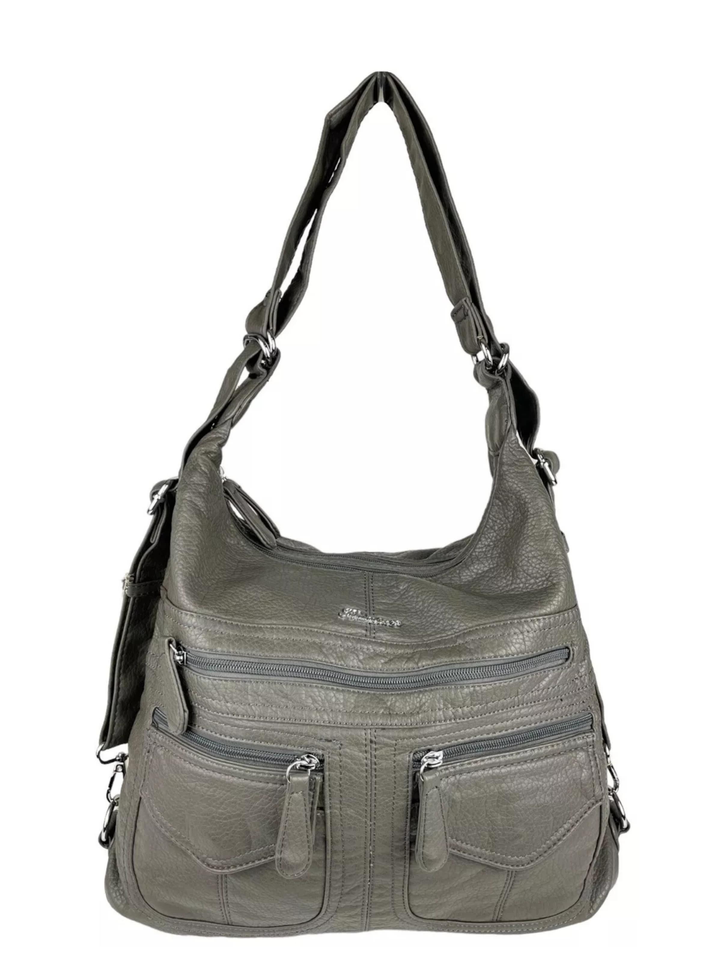Kumixi Backpack '2in1 Rucksacktasche' in Grey