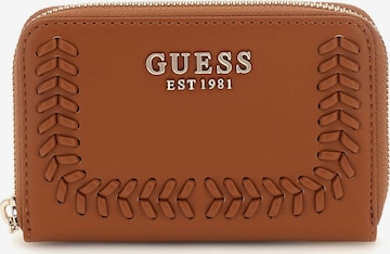GUESS Wallet 'Tatum' in Beige: front