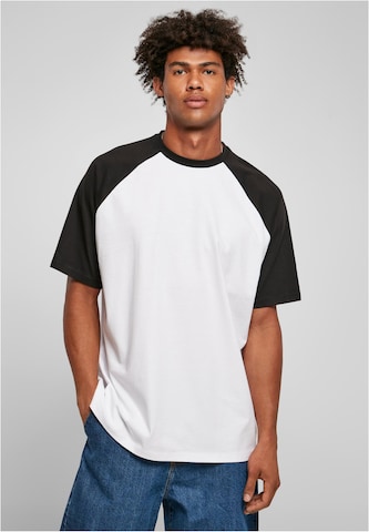 Urban Classics Shirt in Wit: voorkant