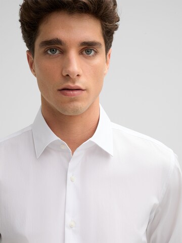 STRELLSON Regular fit Button Up Shirt 'Chris' in White