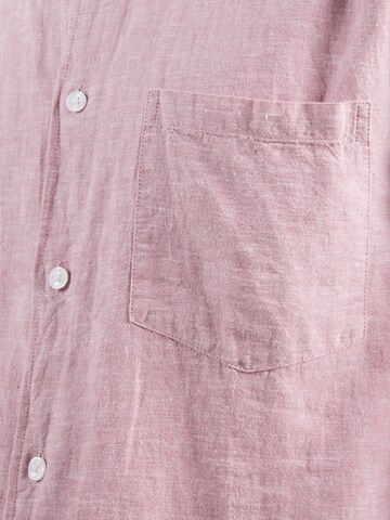 Slim fit Camicia di Lindbergh in rosa