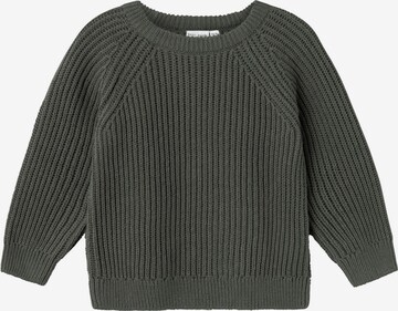 NAME IT Sweater in Green: front