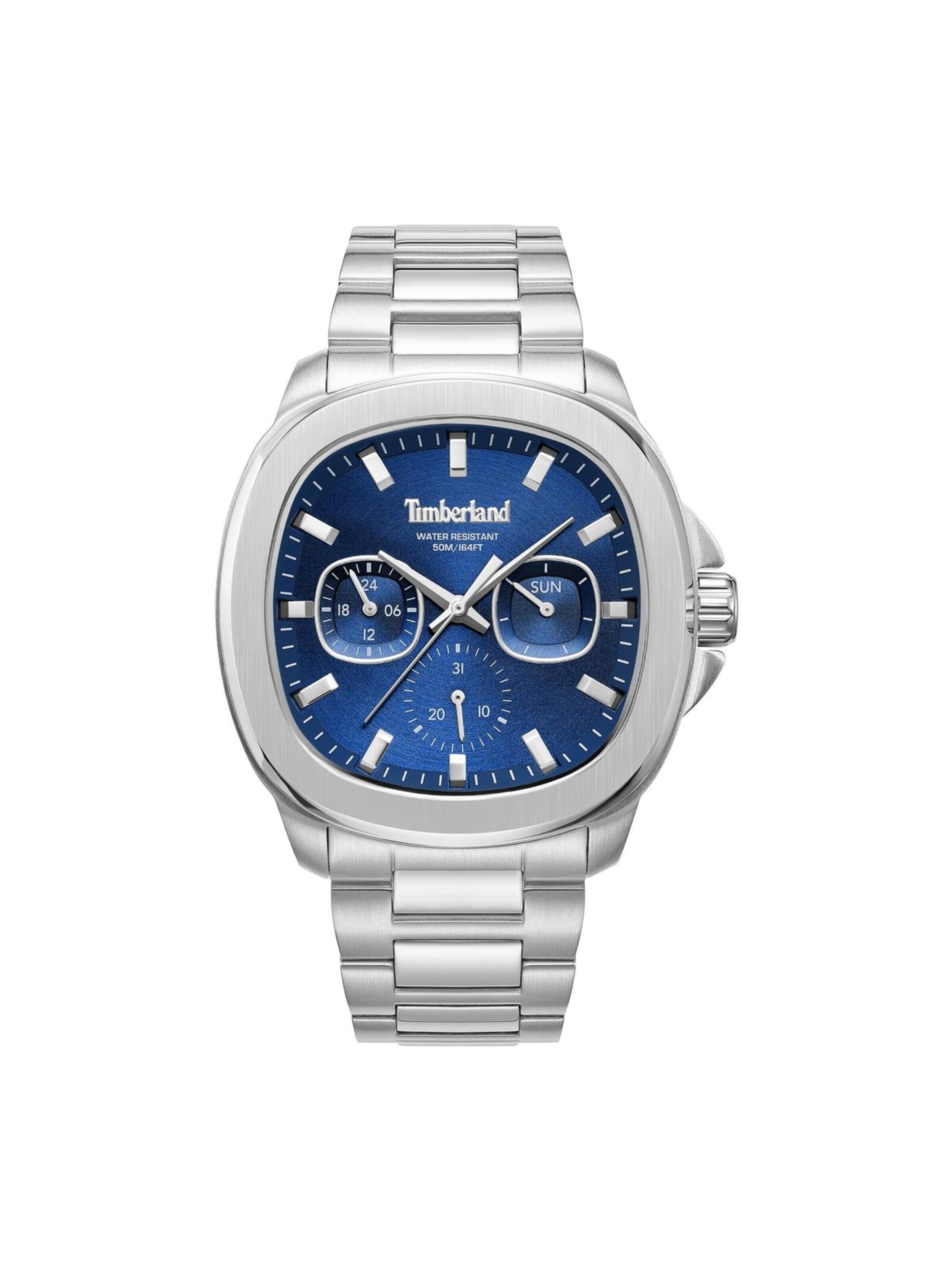 Montre à affichage analogique 'Swansey' TIMBERLAND en argent : devant