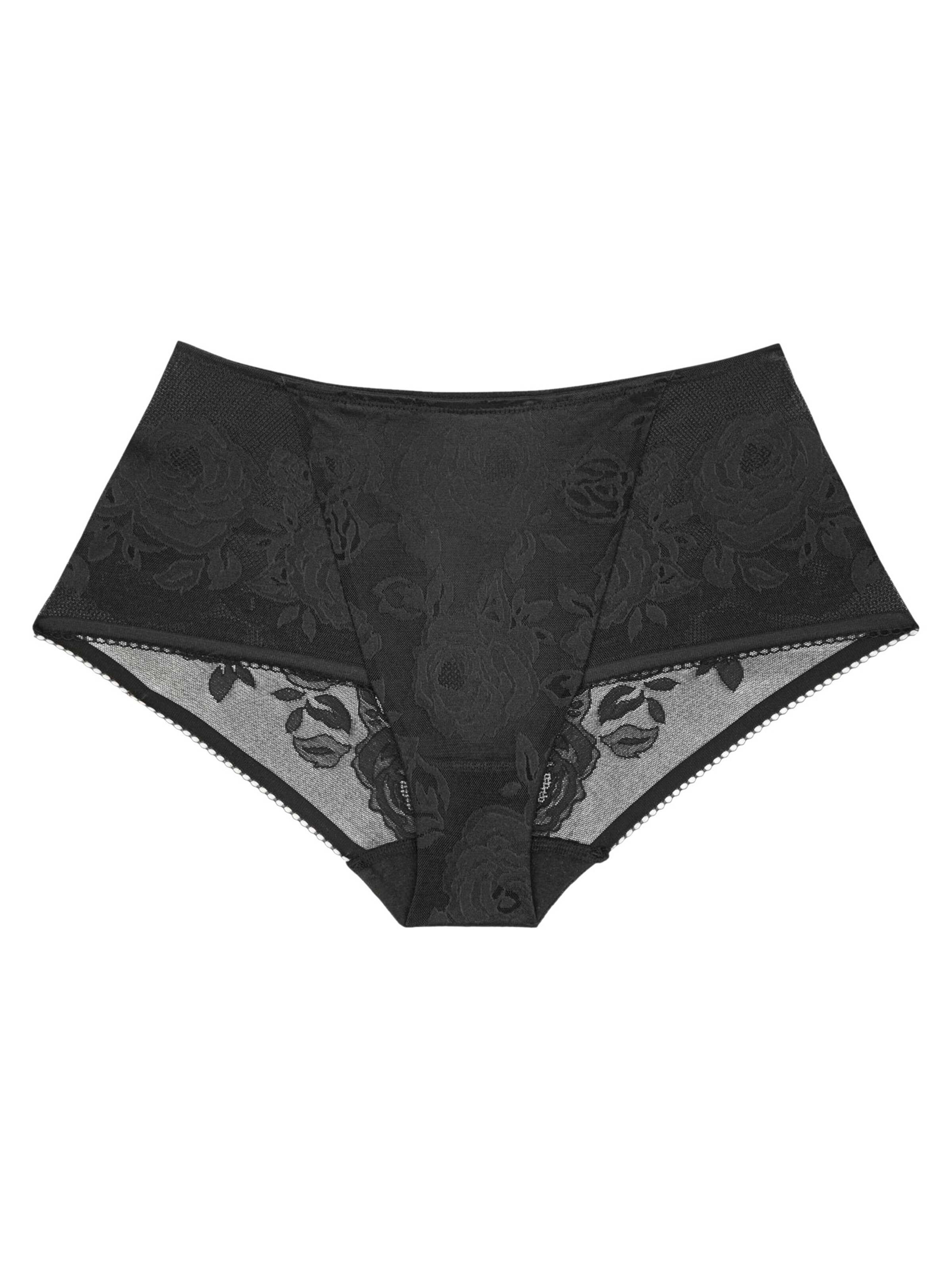 TRIUMPH Slip 'Wild Rose Sensation'‌ in Schwarz: Vorderseite