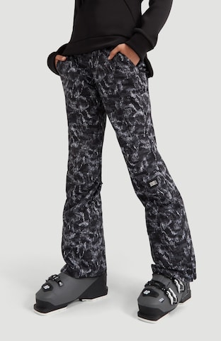 O'NEILL Slimfit Funkcionalne hlače 'Glamour' | črna barva: sprednja stran