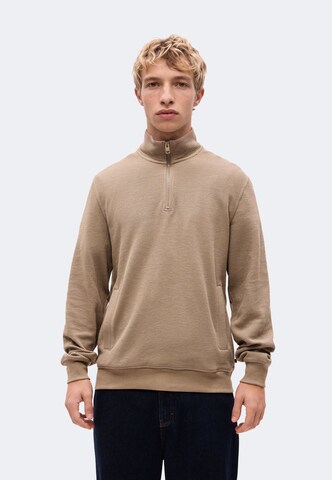 s.Oliver Sweatshirt in Brown: front