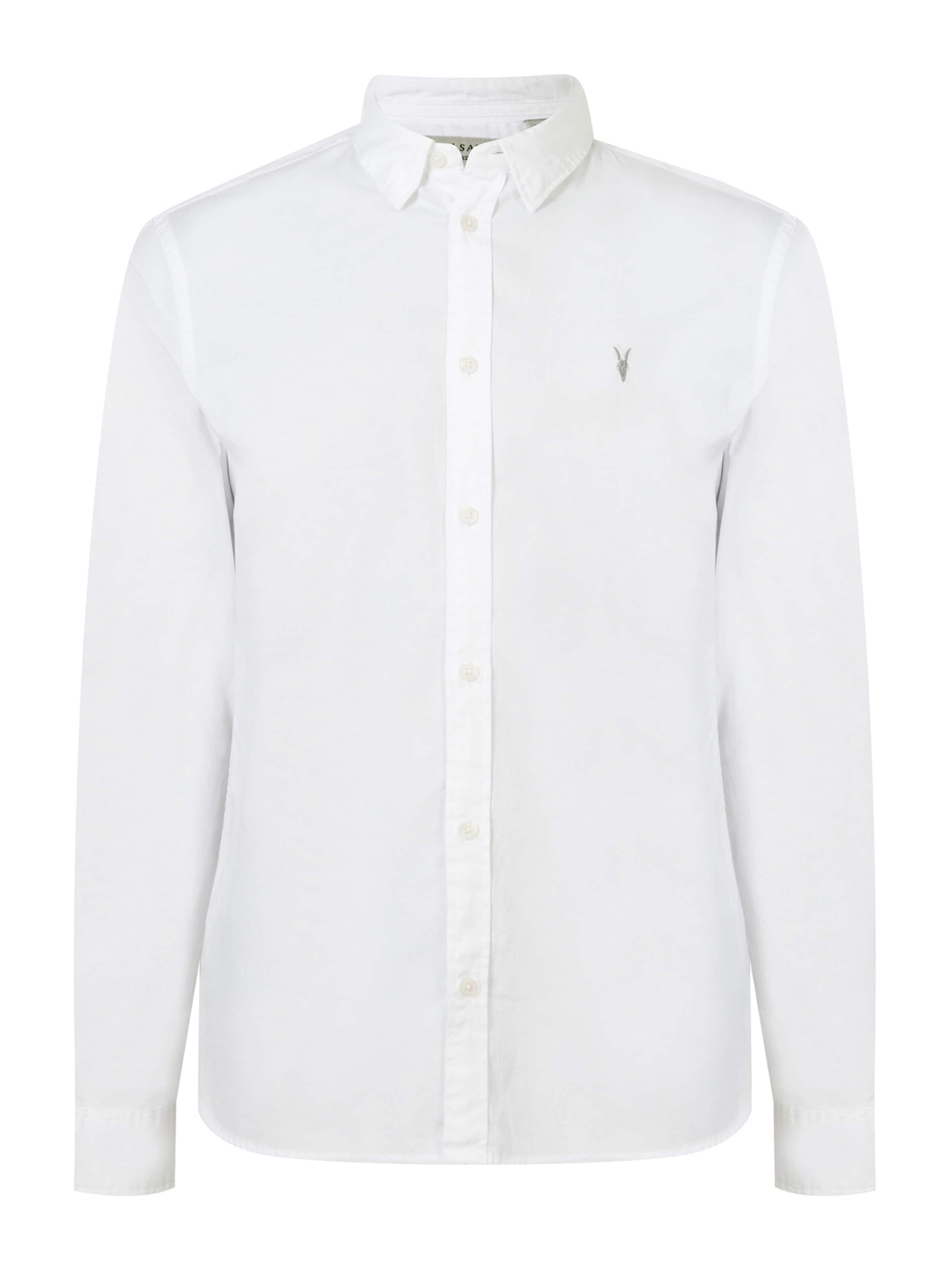 AllSaints Regular fit Skjorta 'HAWTHORNE' i vit: framsida