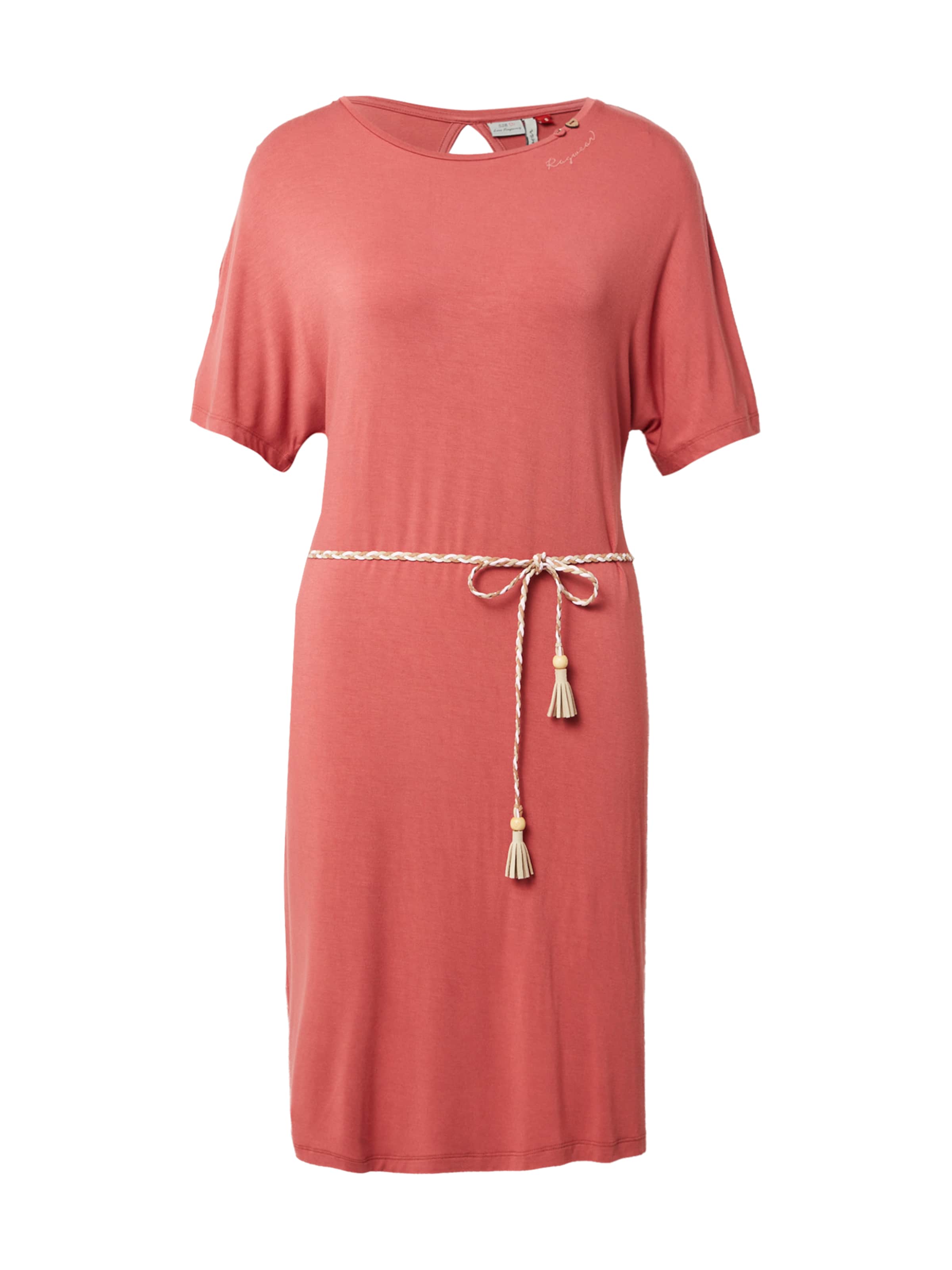 Ragwear Платье 'Kass' в Ярко-розовый: спереди