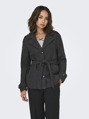 ONLY Between-seasons coat in Grey: front