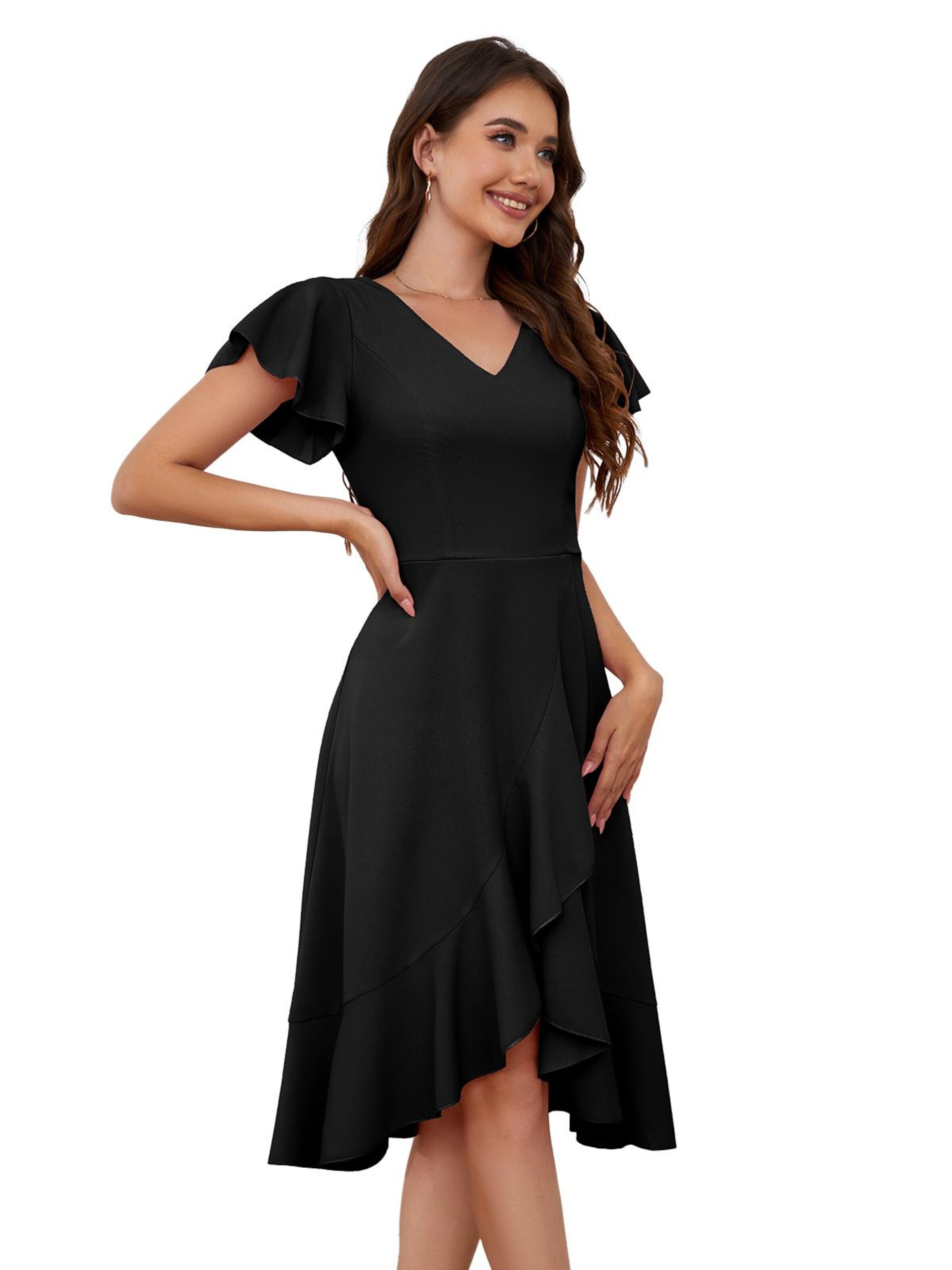Zapaka Cocktailkleid‌‌‌‌‌‌‌‌‌ in Schwarz