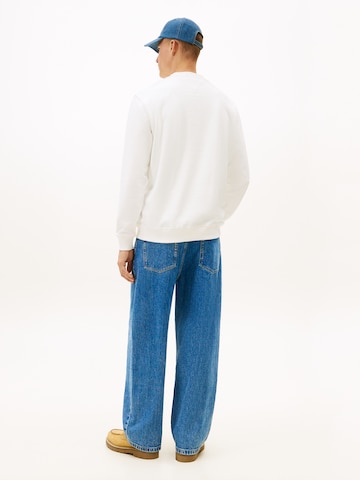 Tommy Jeans Mikina - Biela