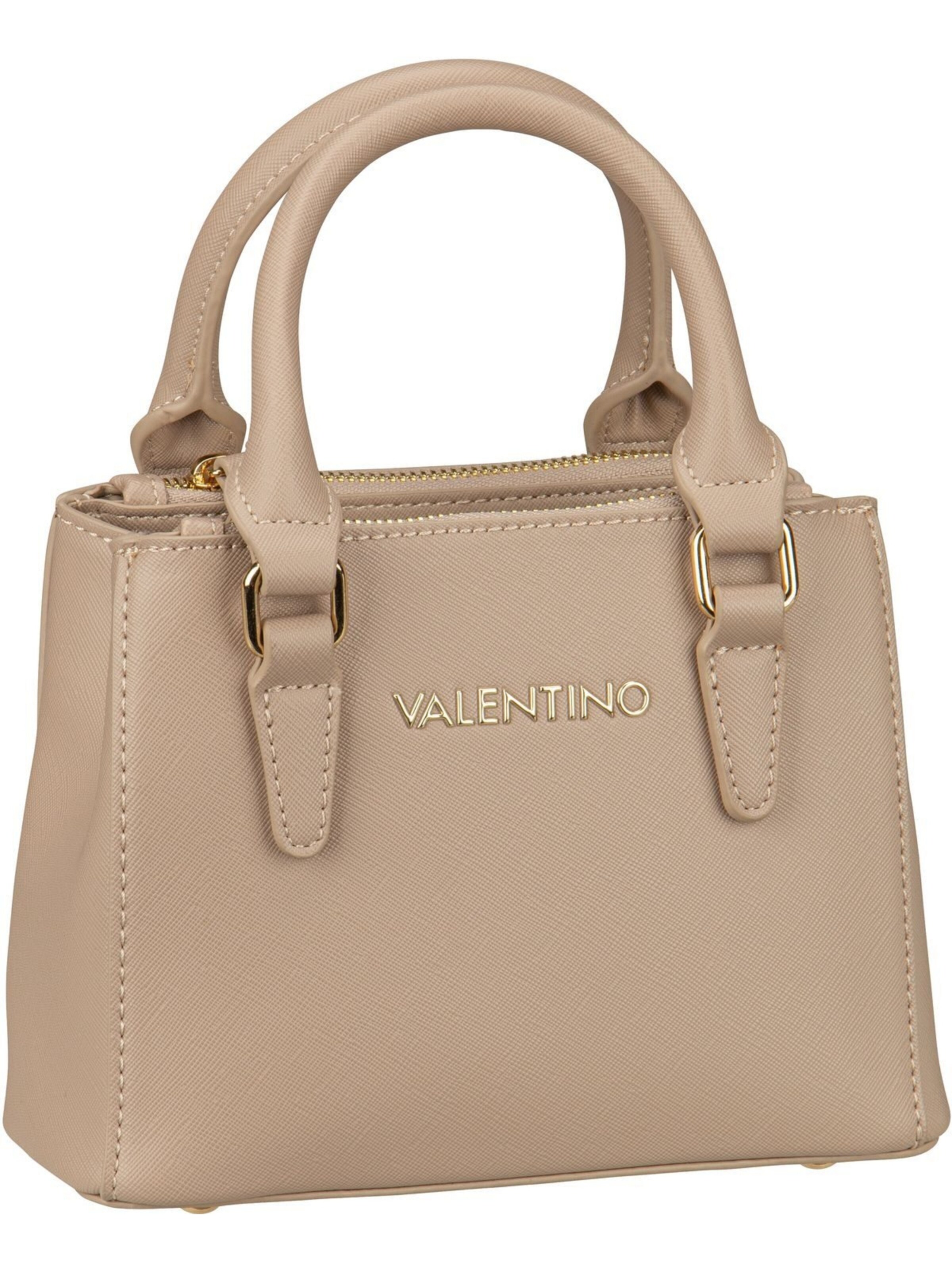 VALENTINO Crossbody Bag ' Zero RE 307 ' in Beige: front