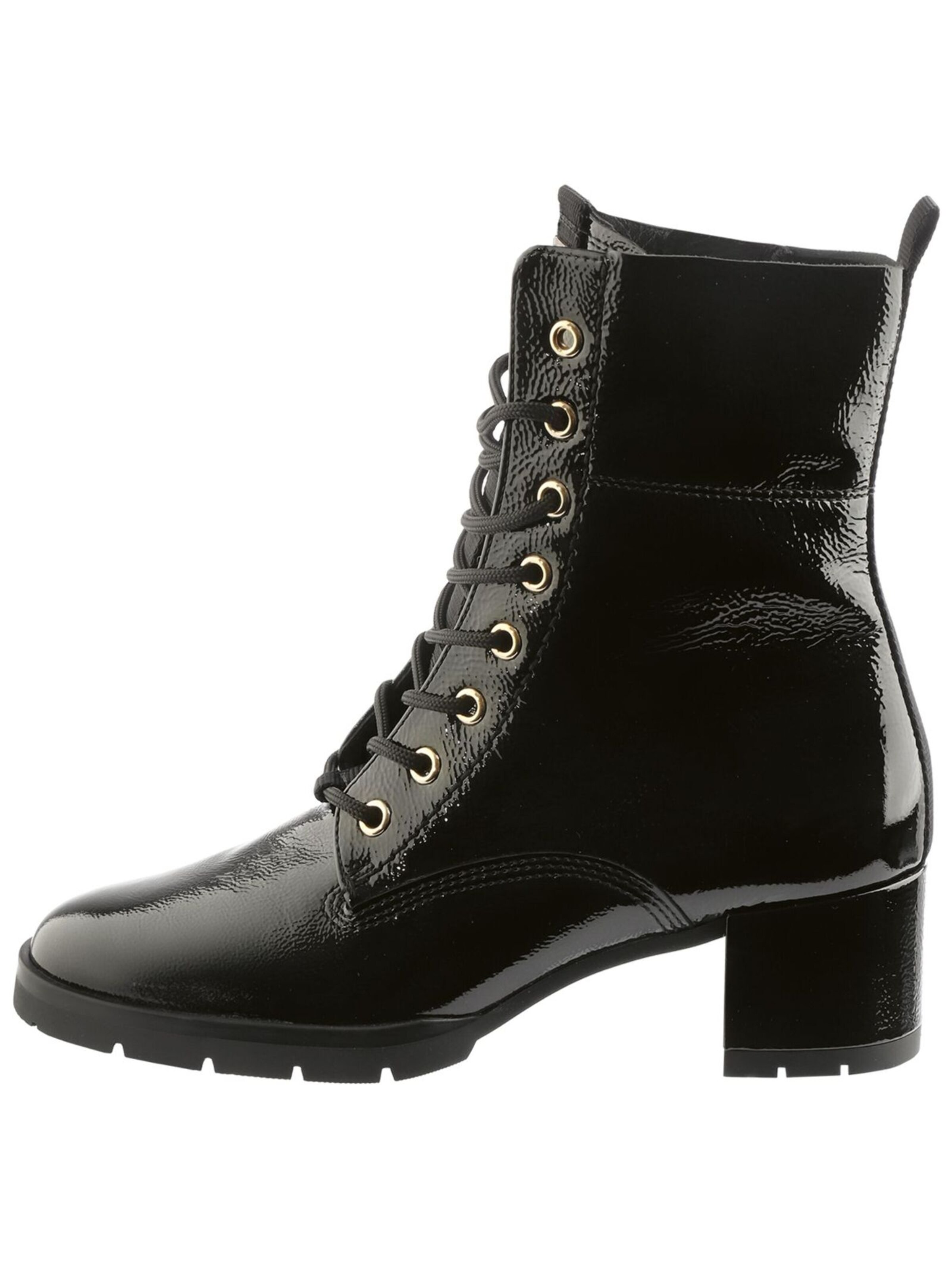 Högl Lace-Up Ankle Boots in Black