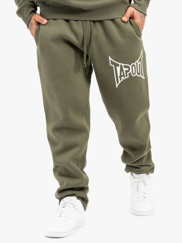 Tapout - Loosefit Pantalón deportivo en verde: frente