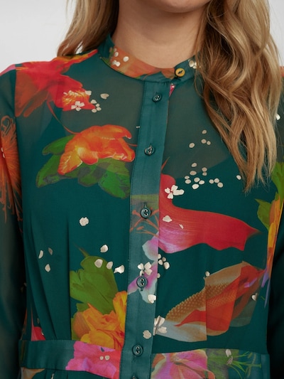 NÜMPH Kleid 'Kyndall' in dunkelgrün, Produktansicht