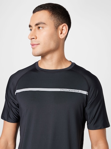 ENDURANCE Performance Shirt 'Serzo' in Black