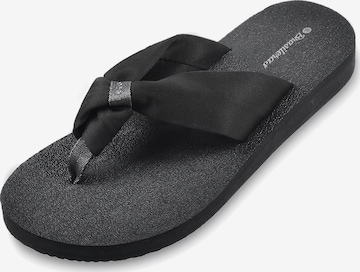 Brasileras - Zapatos para playa y agua 'Nudo' en negro: frente