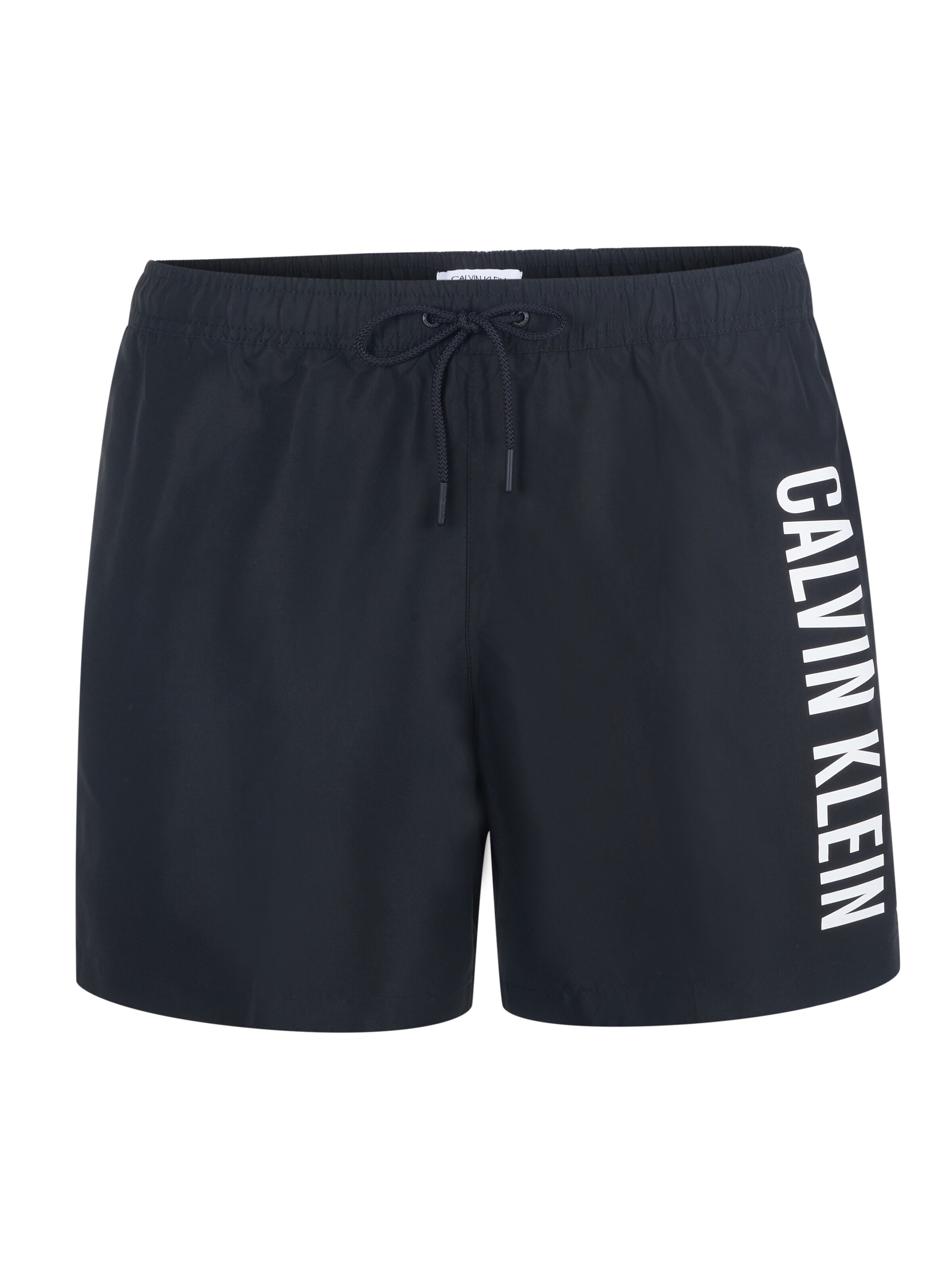 Calvin Klein - Bermudas en negro: frente