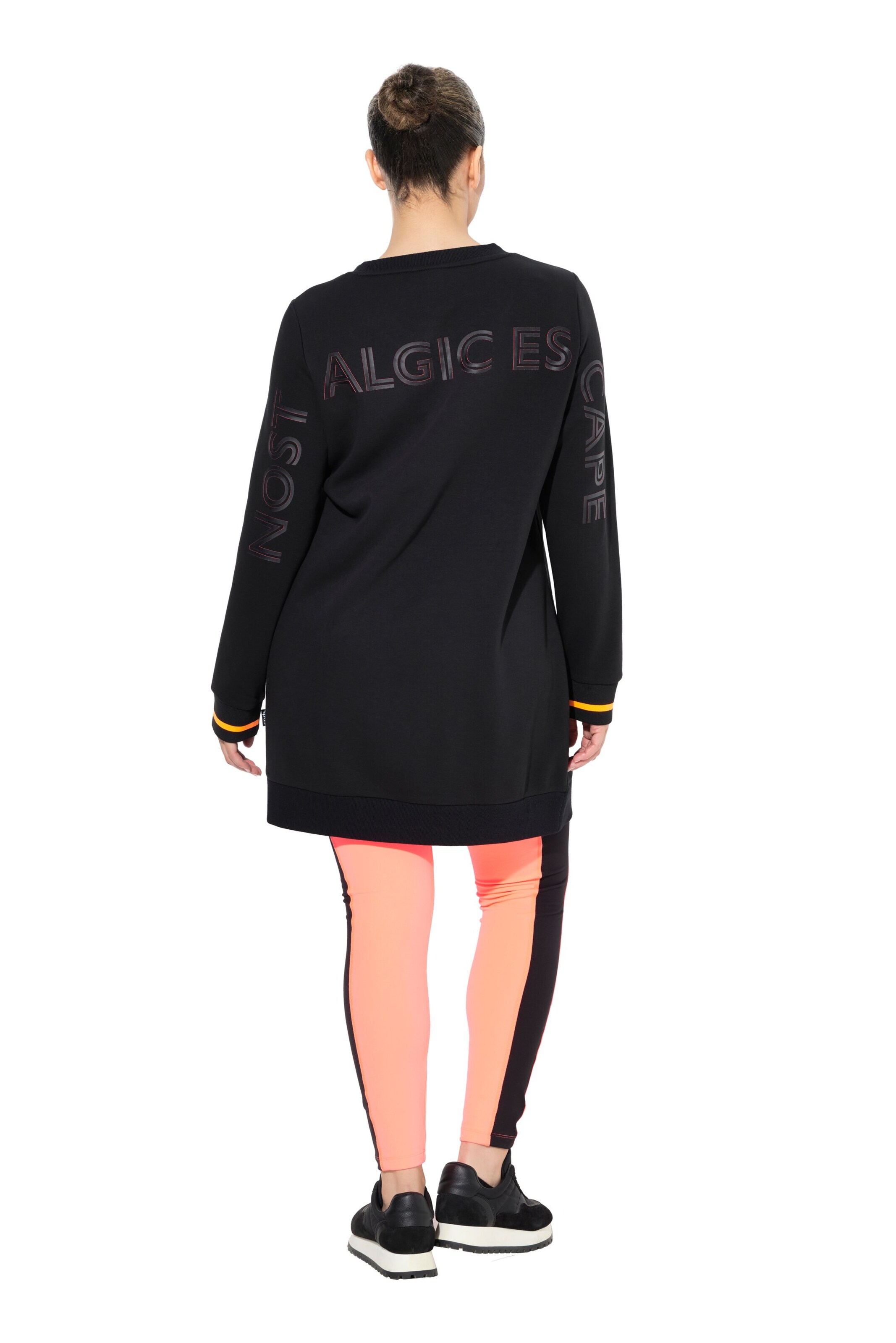 Sweat-shirt Ulla Popken en noir