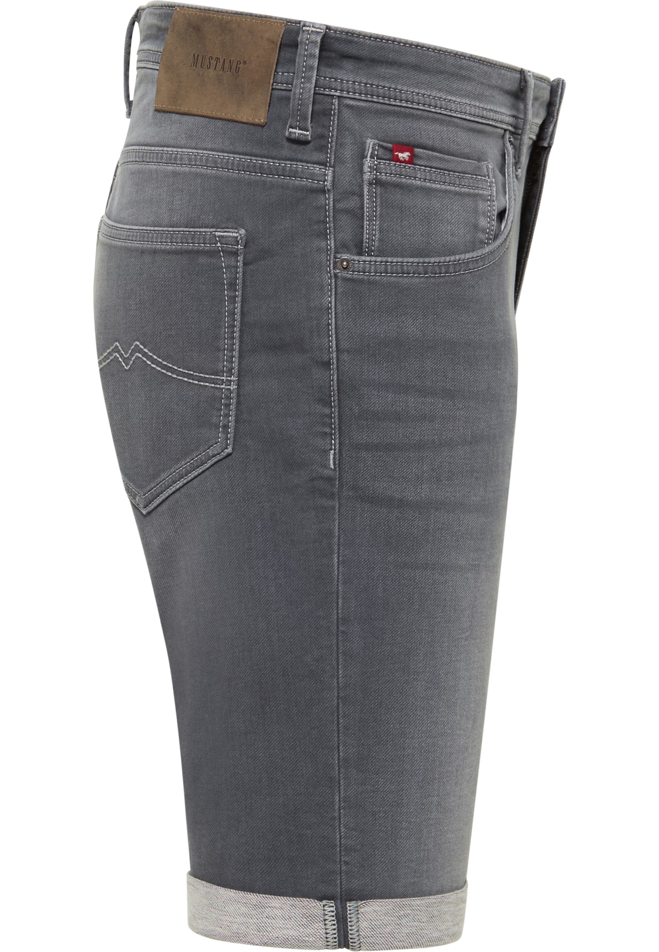 MUSTANG Slimfit Jeans in Schwarz