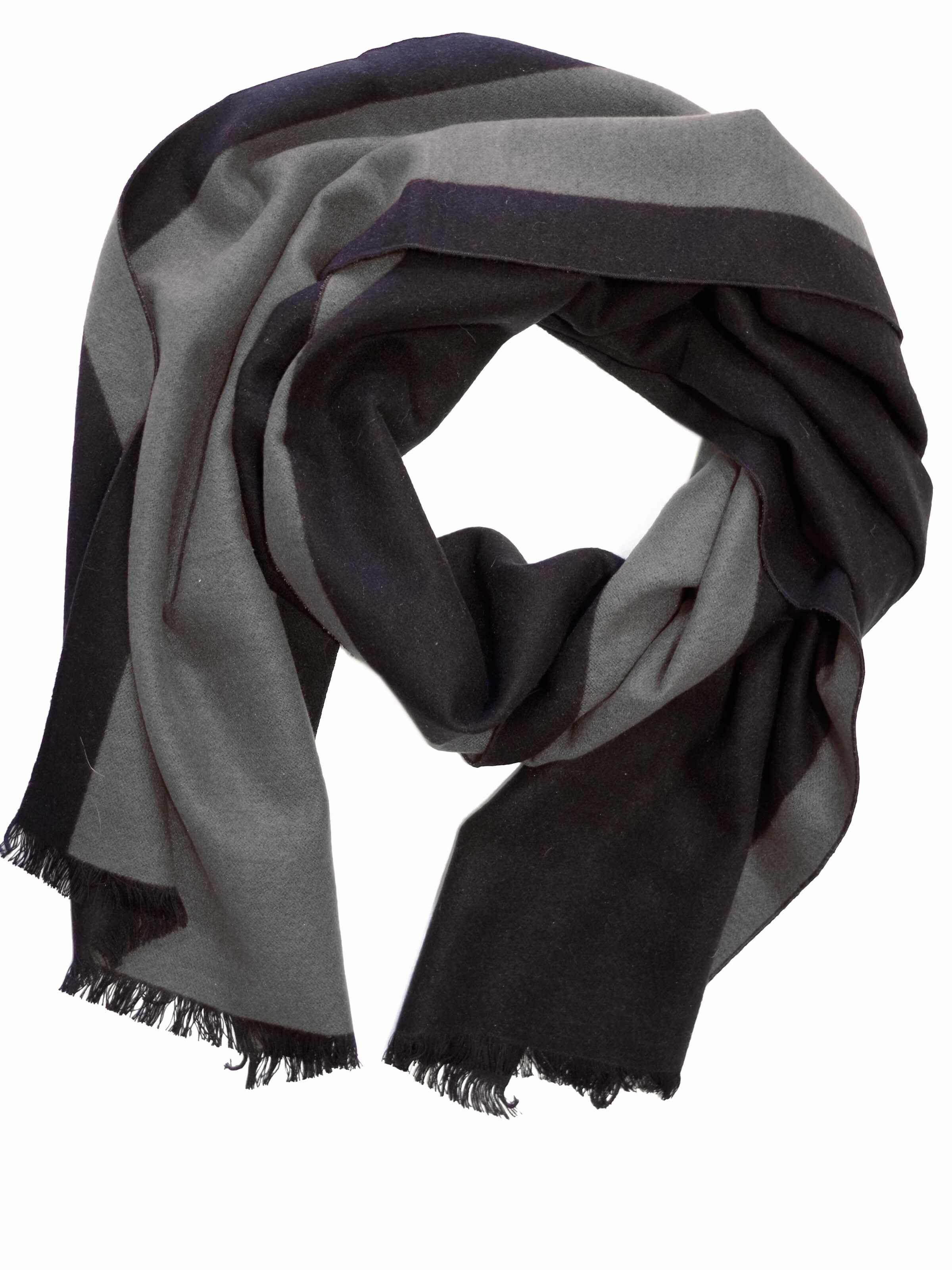 Posh Gear Scarf 'Bicolor' in Black