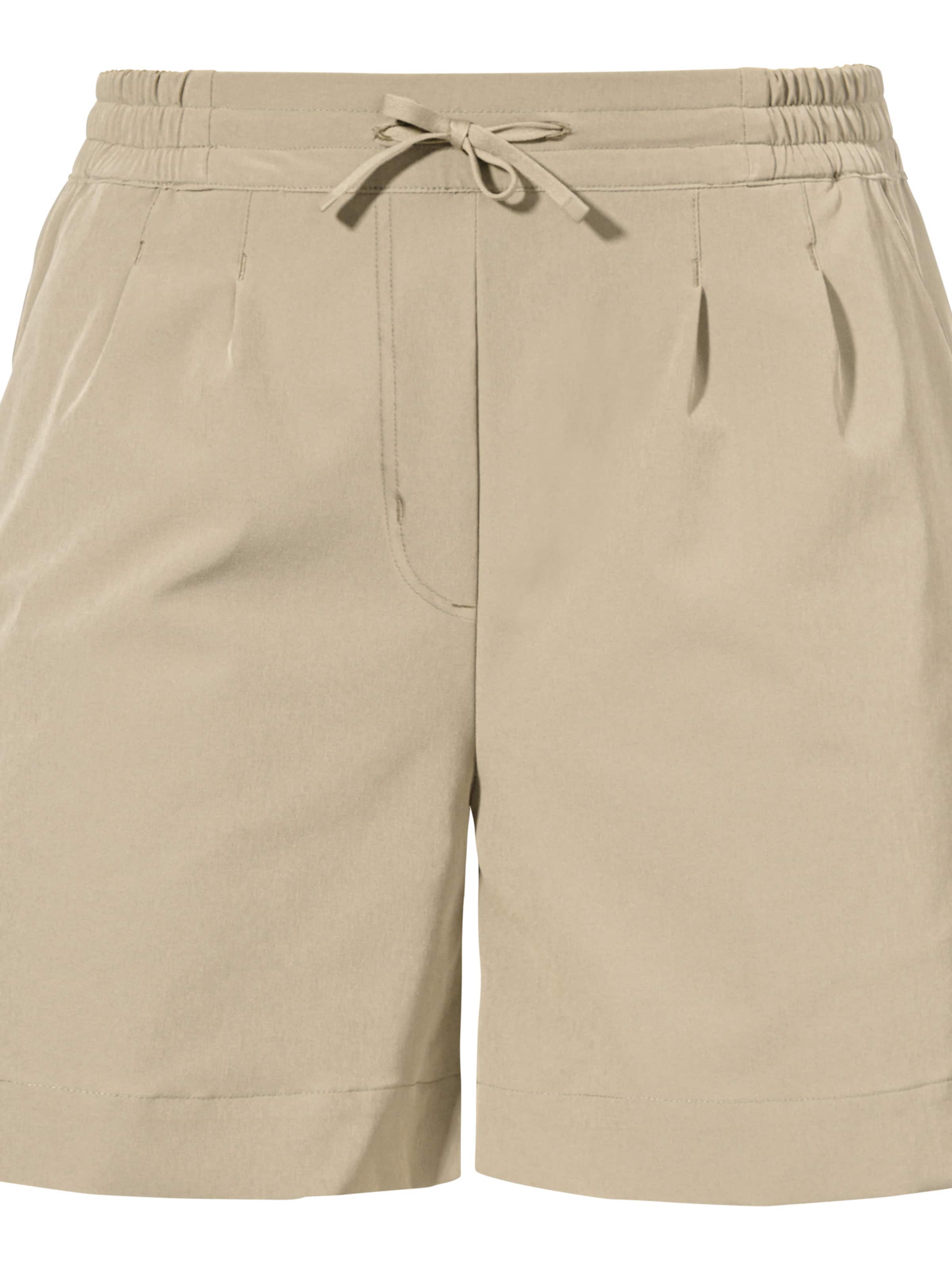 Schöffel Loosefit Shorts ' Urban Shorts Style Gharra WMS ' in Beige: Vorderseite