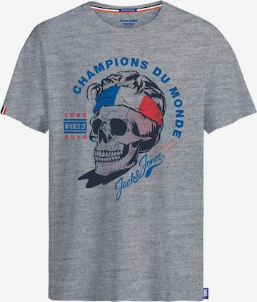 JACK & JONES T-Shirt in Grau: Vorderseite
