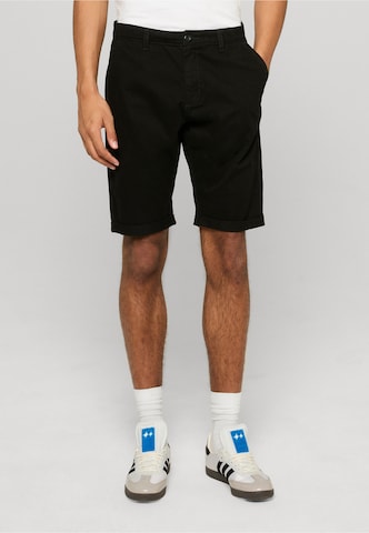 Urban Classics Regular Chino trousers in Black: front