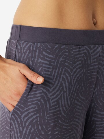Pyjama 'Selected Premium Warming' SCHIESSER en violet