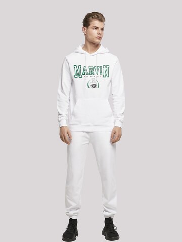 Sweat-shirt 'Looney Tunes Marvin The Martian' F4NT4STIC en blanc