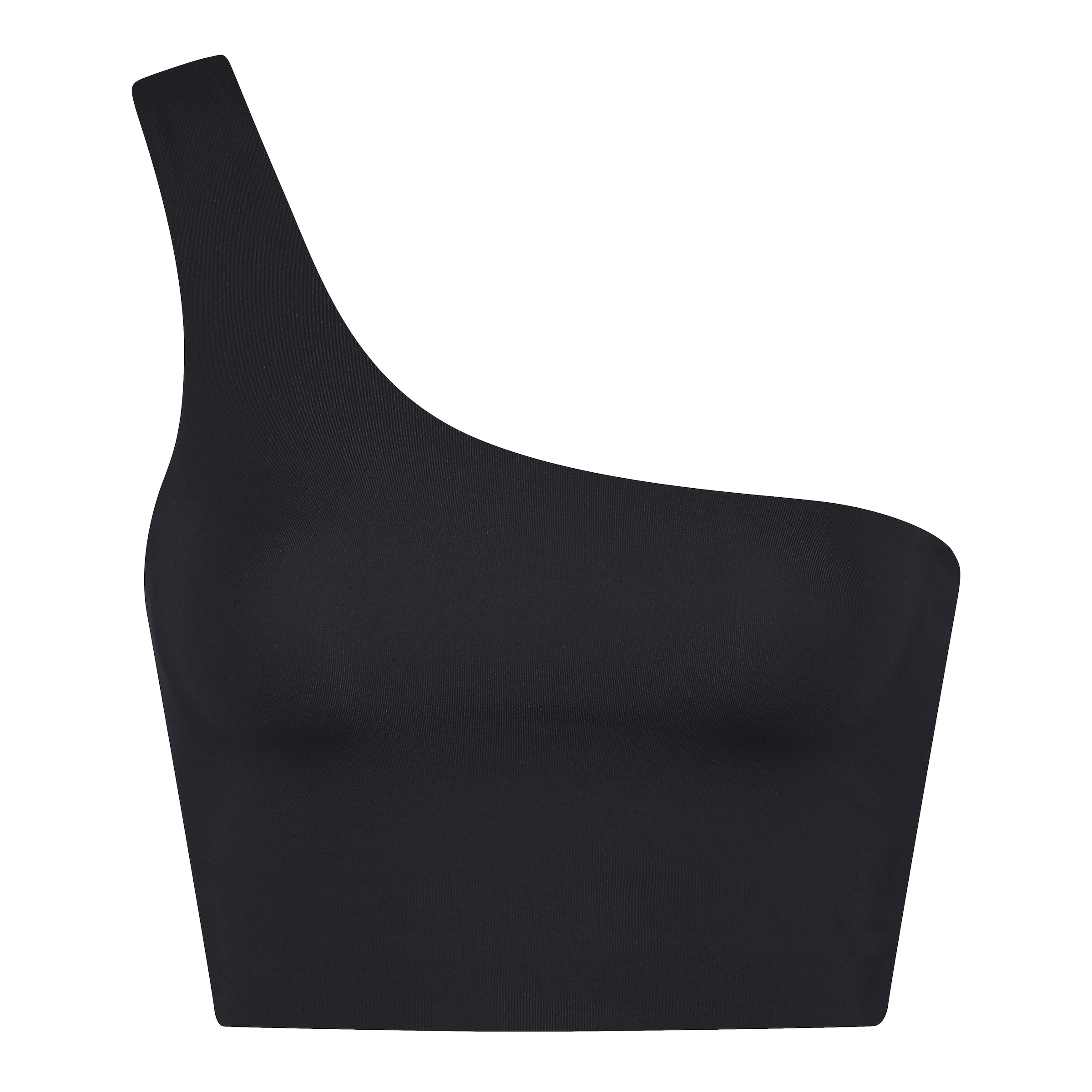 Girlfriend Collective Bralette Sports Bra 'Bianca' in Black: front
