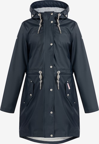 Manteau fonctionnel MYMO en bleu : devant