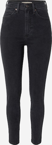 LEVI'S ® Skinny Jeans 'Retro High Skinny' in Black: front