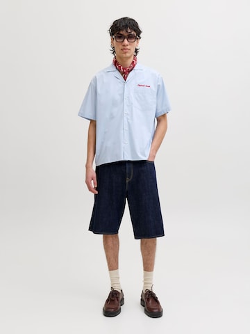 JACK & JONES Comfort Fit Hemd in Blau
