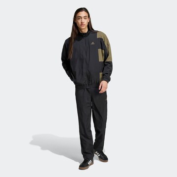 ADIDAS SPORTSWEAR Tracksuit in Black: front