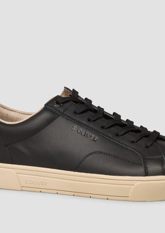 s.Oliver Sneakers laag in Zwart