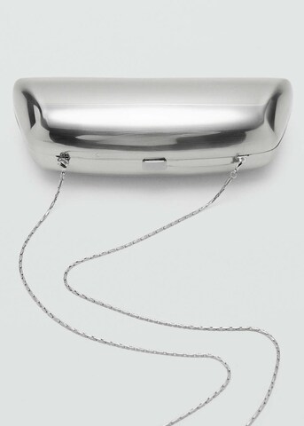 MANGO Crossbody Bag 'Lavinia' in Silver