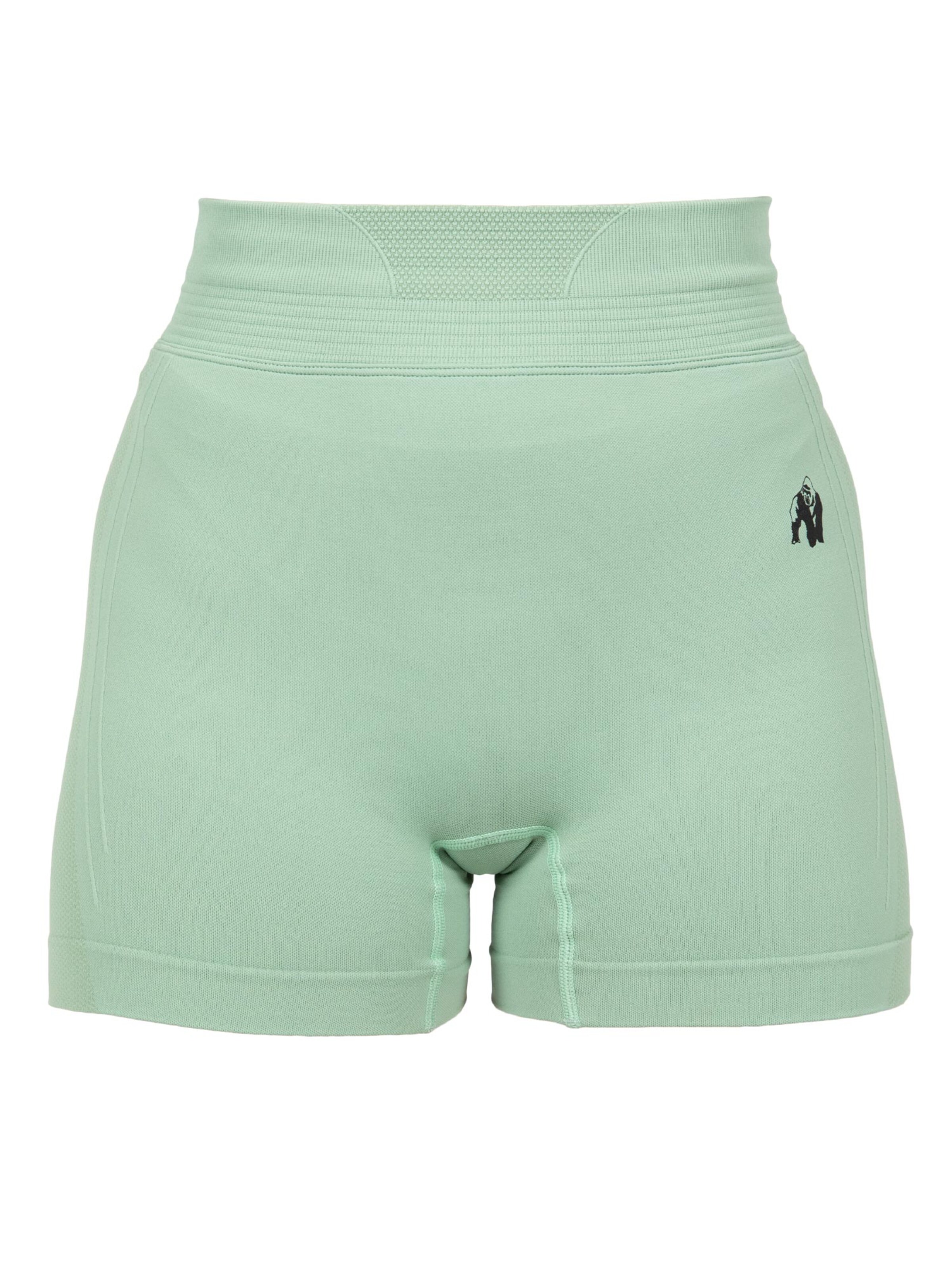 Skinny Pantaloni sportivi 'Whitney' di Gorilla Wear in nero: frontale