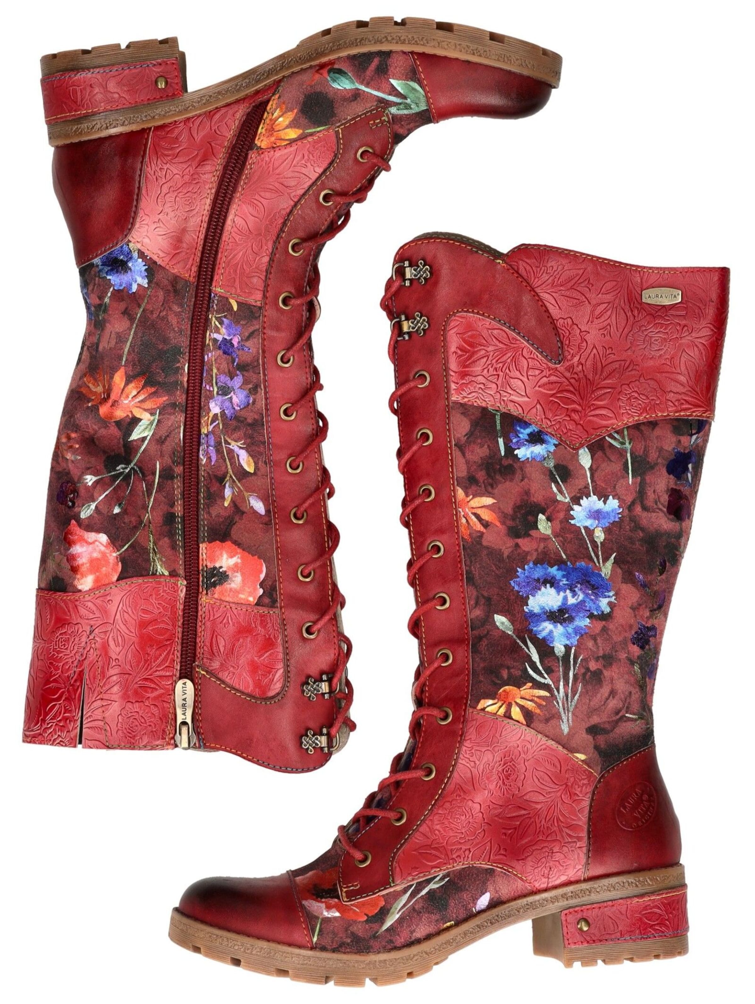 Laura Vita Veterlaarzen in Rood