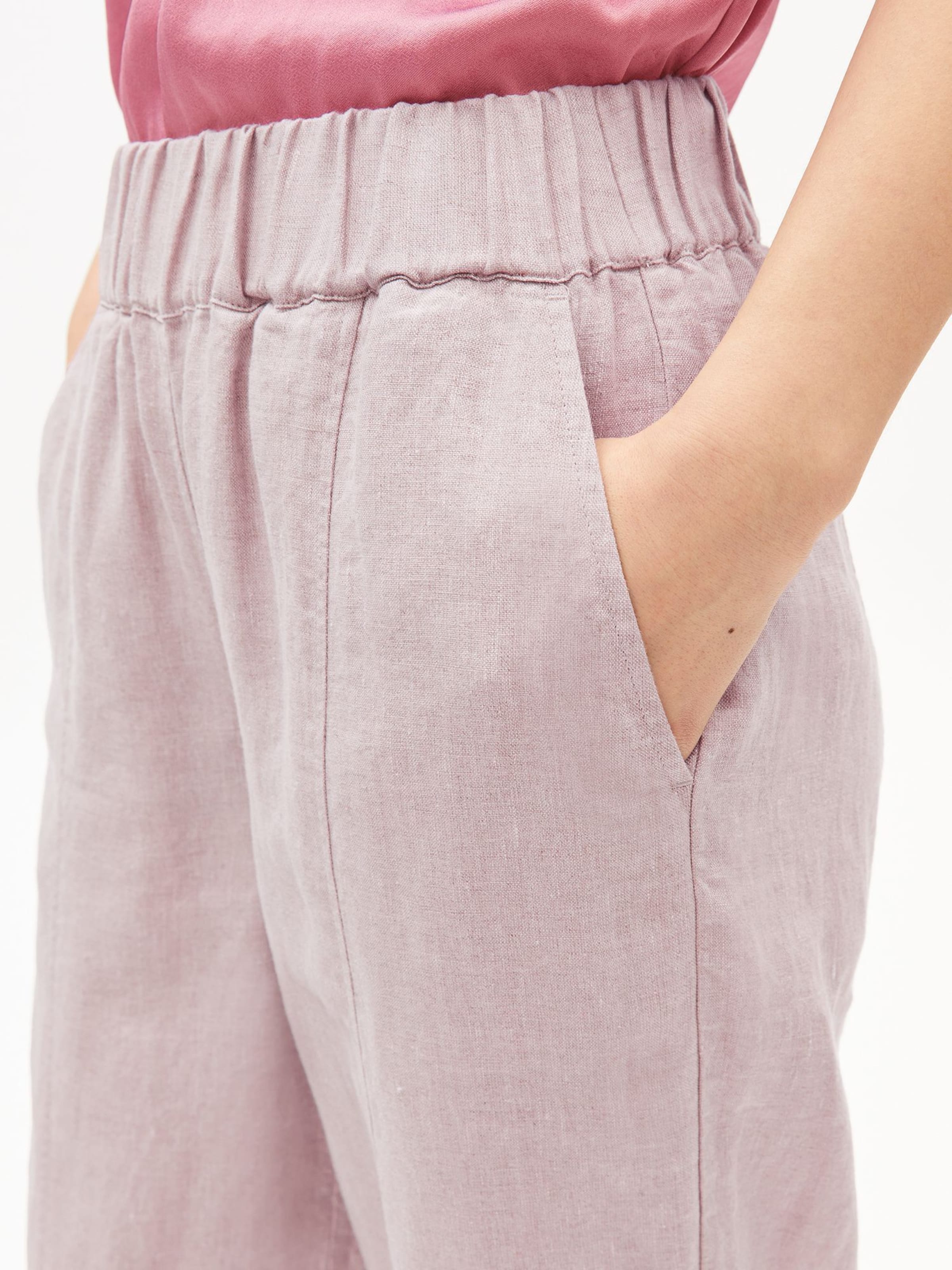 ARMEDANGELS Loosefit Broek in Roze