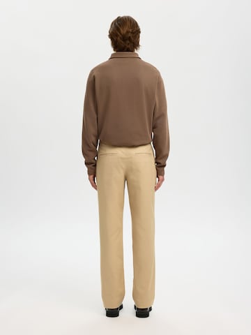 regular Pantaloni chino di SELECTED in marrone