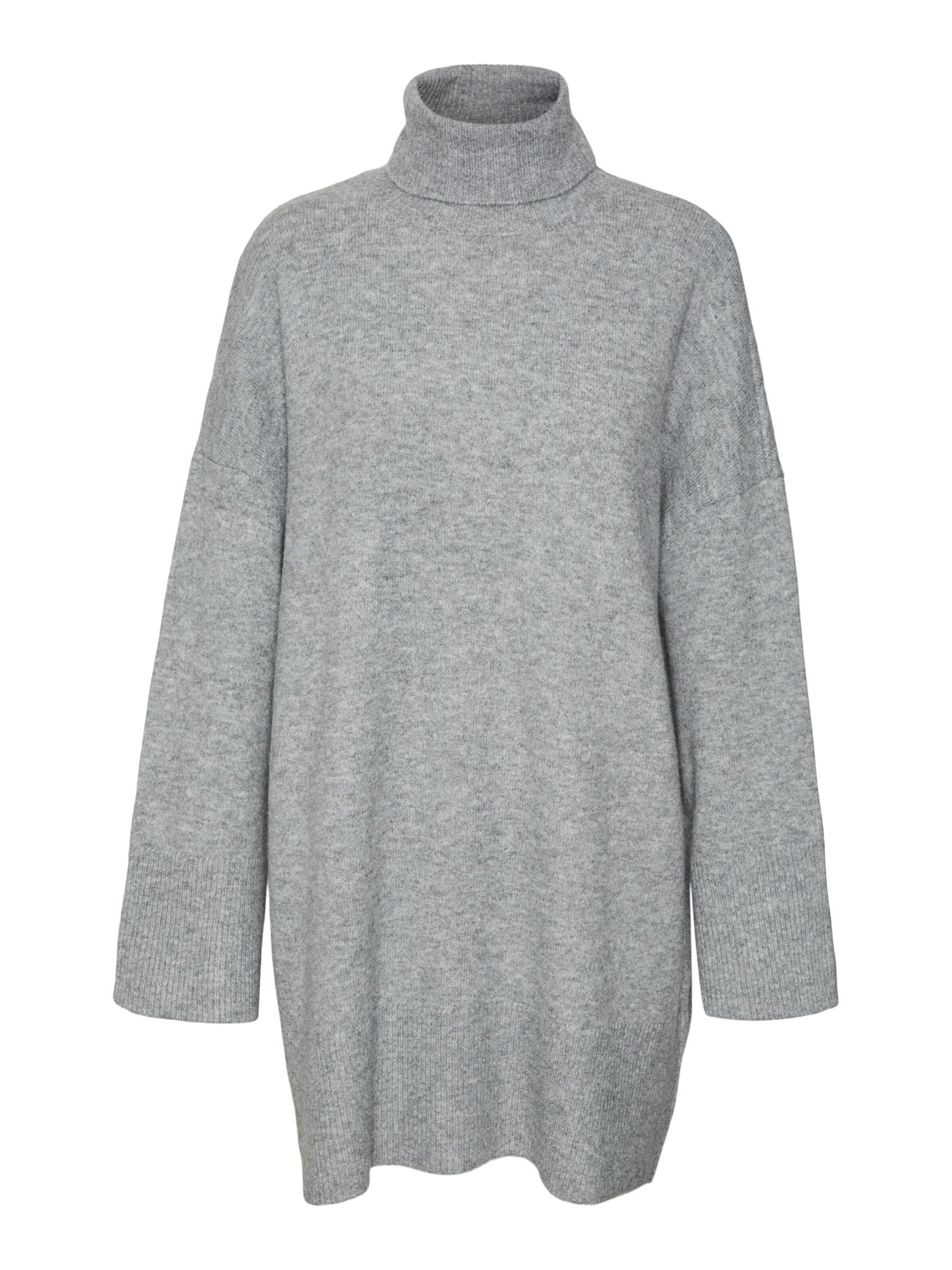 VERO MODA Pullover 'NINNA' in grau, Produktansicht