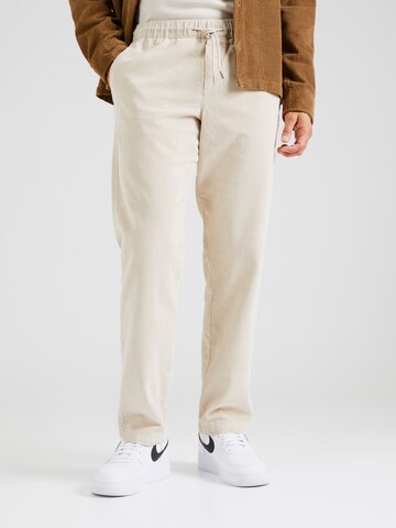 JACK & JONES Loose fit Trousers 'JPSTKane' in Beige: front