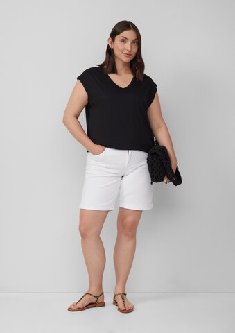 s.Oliver T-Shirt in Schwarz