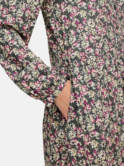 CAMEL ACTIVE Shirt Dress in Dark grey / Dark green / Purple, Item view