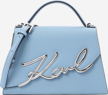 Karl Lagerfeld Handtasche in Blau: Vorderseite